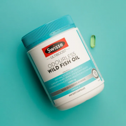 【400粒】Swisse 澳洲野生无腥味深海鱼油1000mg软胶囊400粒 omega-3 保质期2027.8